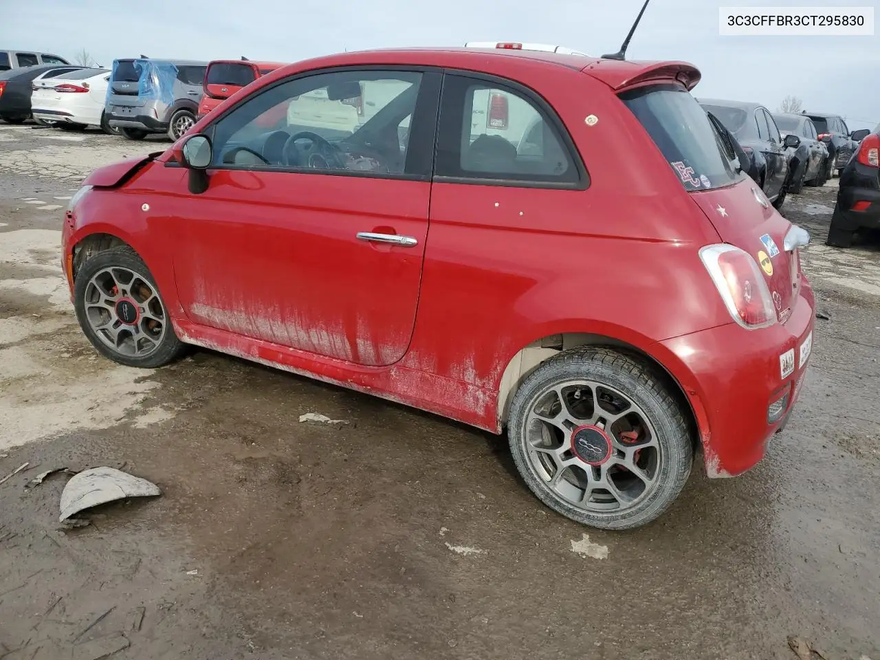 2012 Fiat 500 Sport VIN: 3C3CFFBR3CT295830 Lot: 44917455