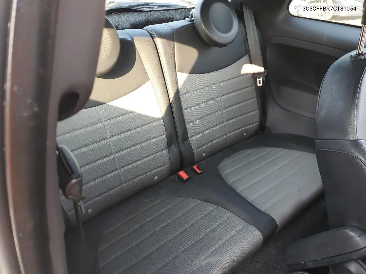 2012 Fiat 500 Sport VIN: 3C3CFFBR7CT310541 Lot: 58849675