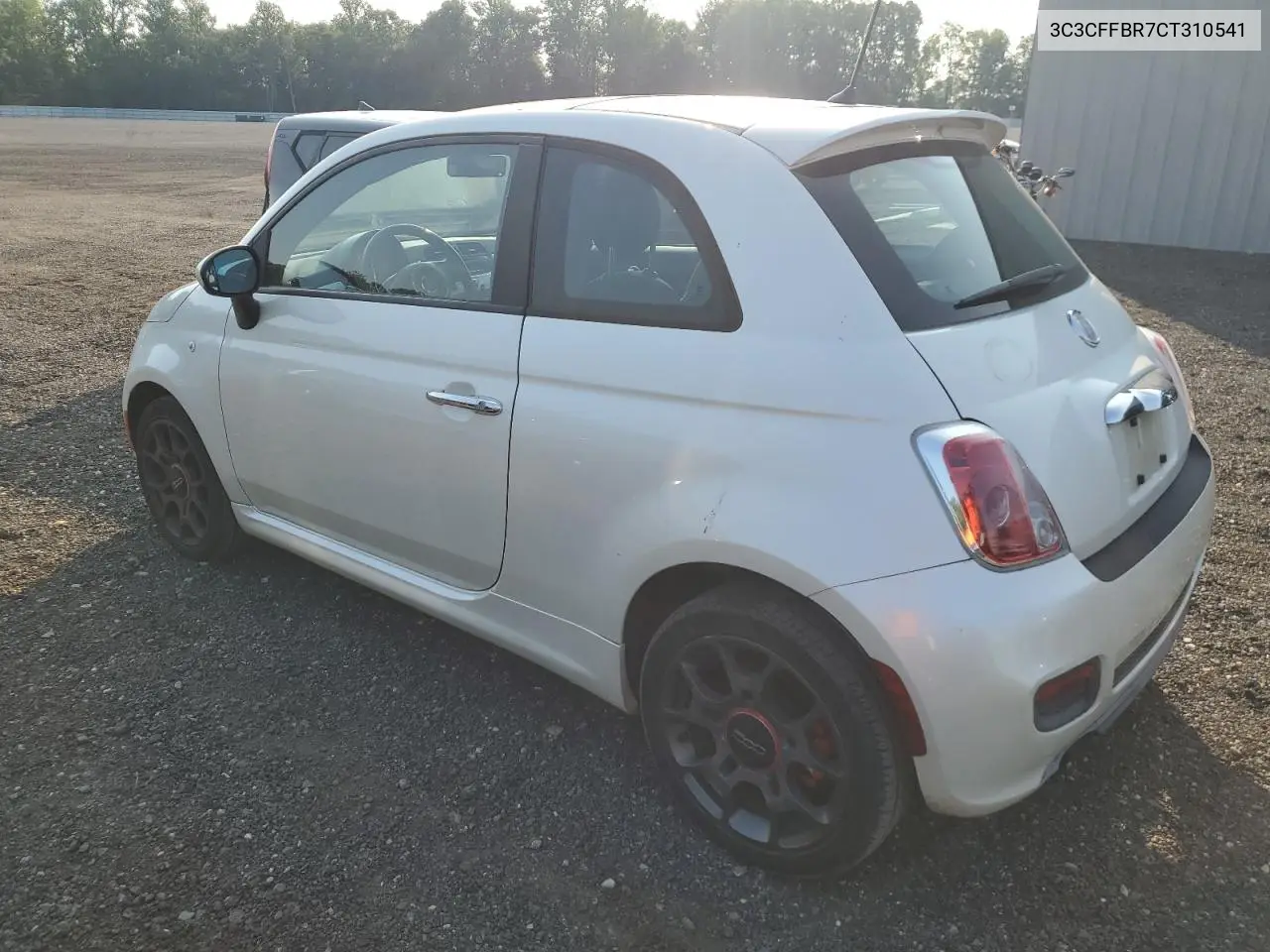 2012 Fiat 500 Sport VIN: 3C3CFFBR7CT310541 Lot: 58849675