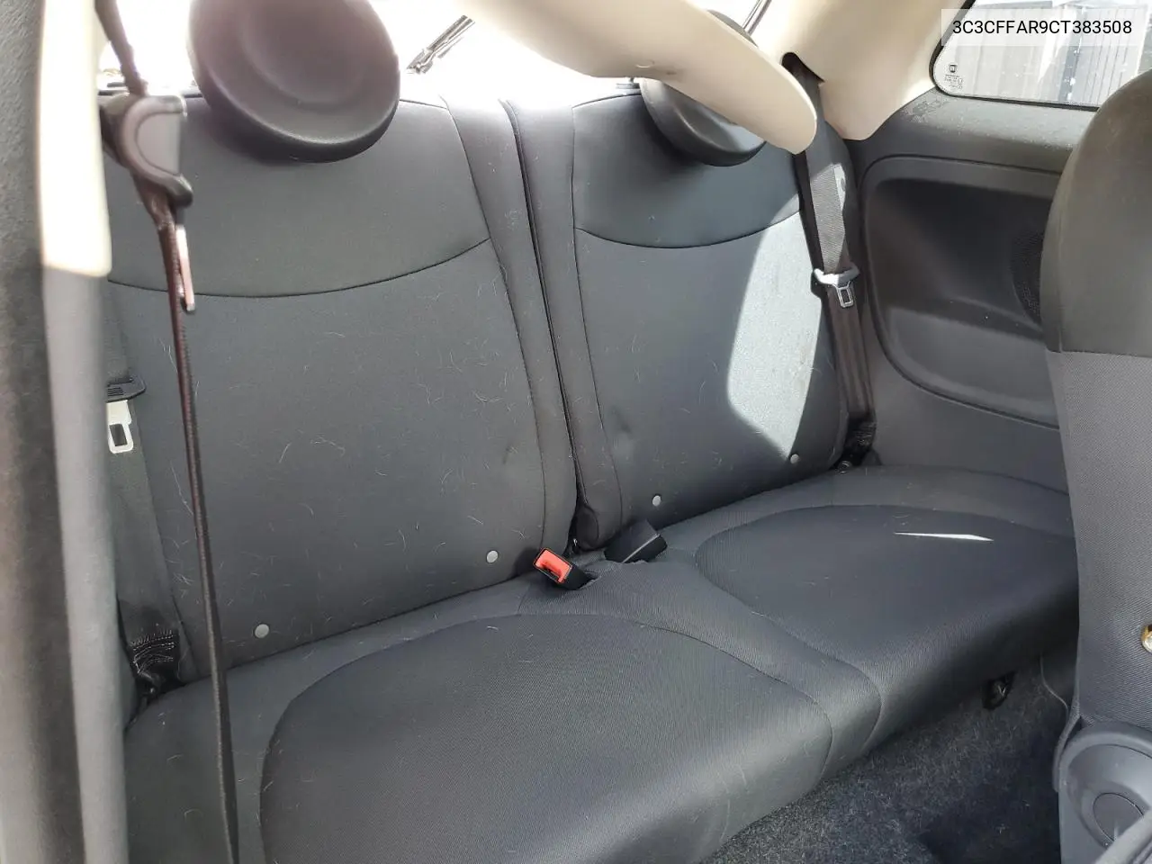 2012 Fiat 500 Pop VIN: 3C3CFFAR9CT383508 Lot: 62131405
