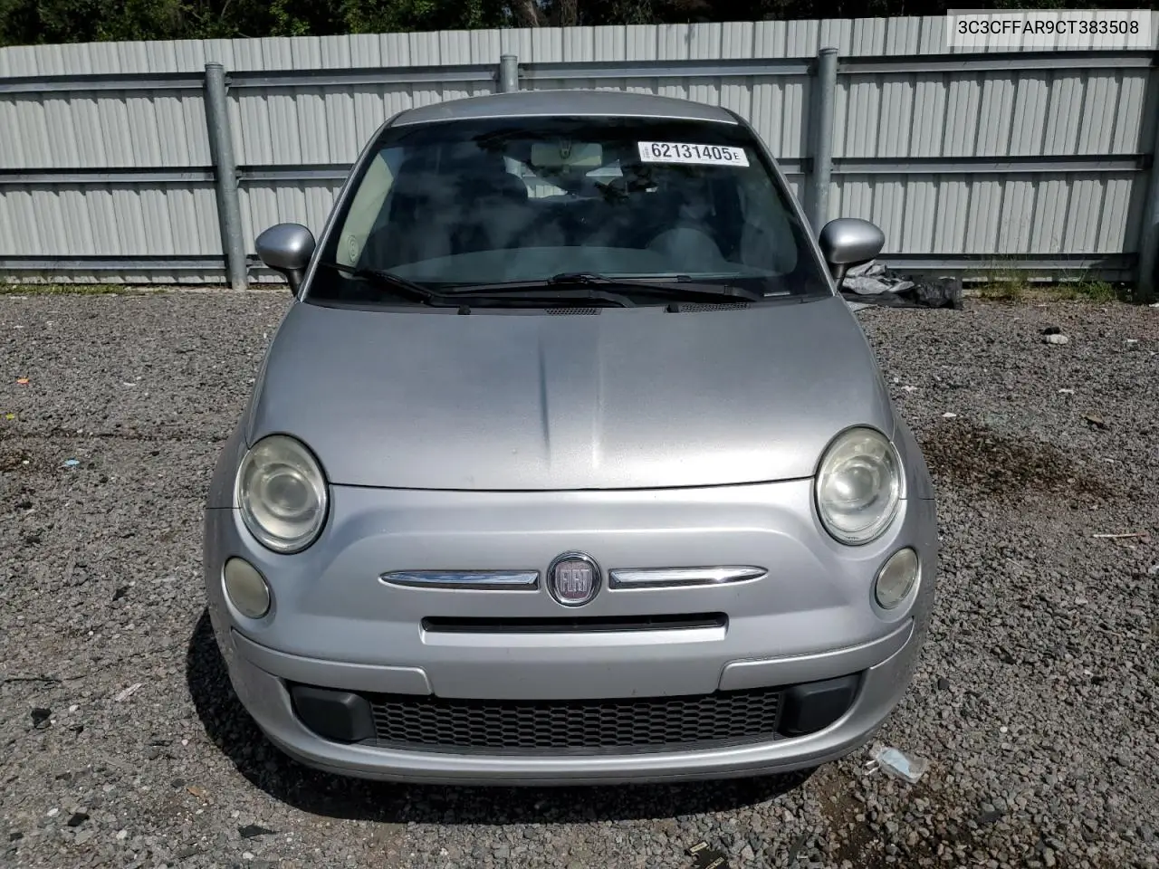2012 Fiat 500 Pop VIN: 3C3CFFAR9CT383508 Lot: 62131405