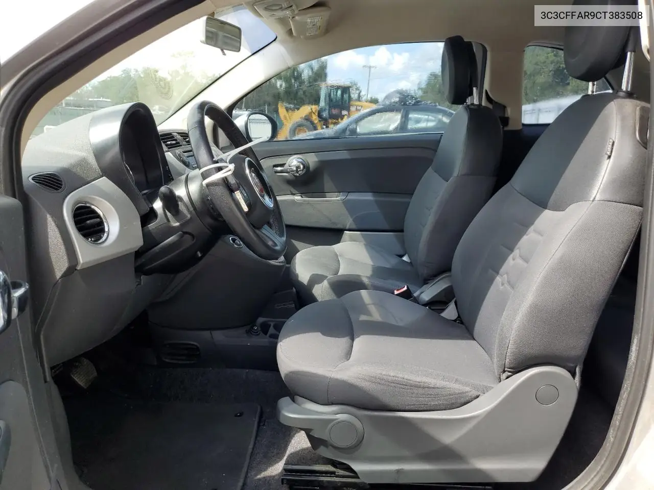 2012 Fiat 500 Pop VIN: 3C3CFFAR9CT383508 Lot: 62131405