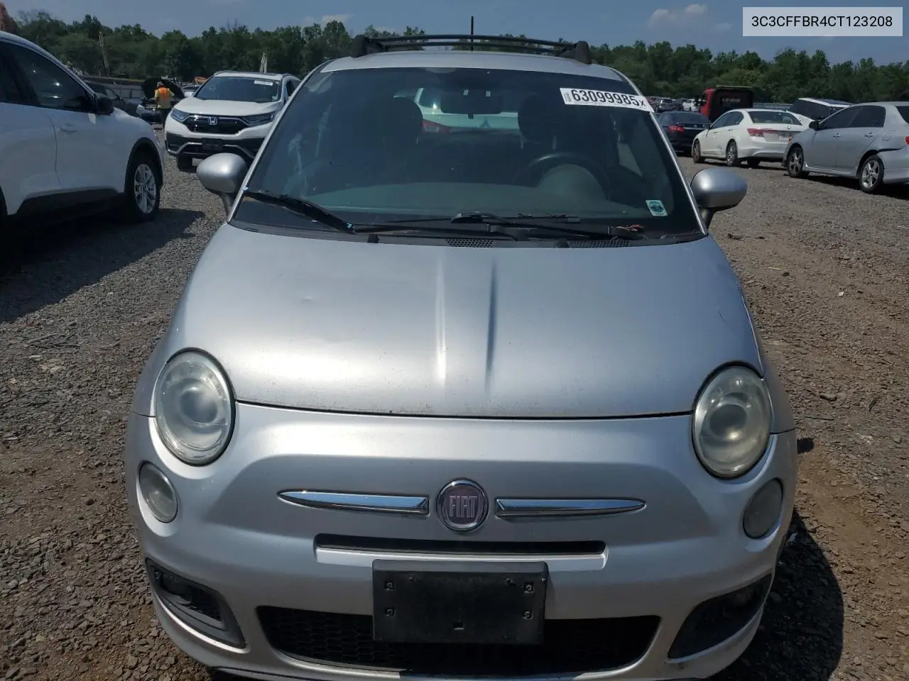 2012 Fiat 500 Sport VIN: 3C3CFFBR4CT123208 Lot: 63099985