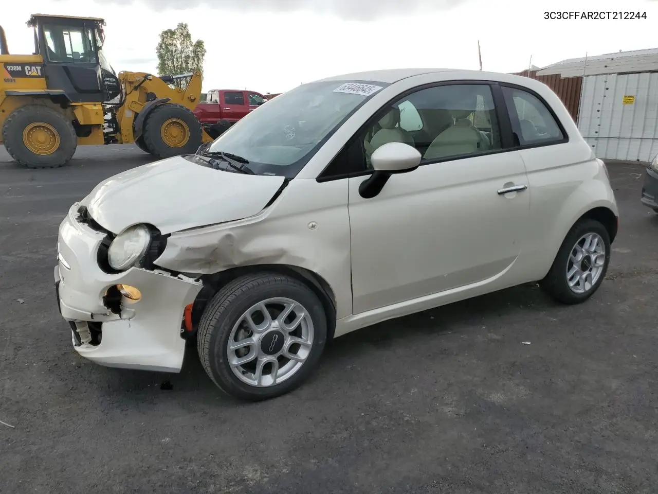 2012 Fiat 500 Pop VIN: 3C3CFFAR2CT212244 Lot: 63446645