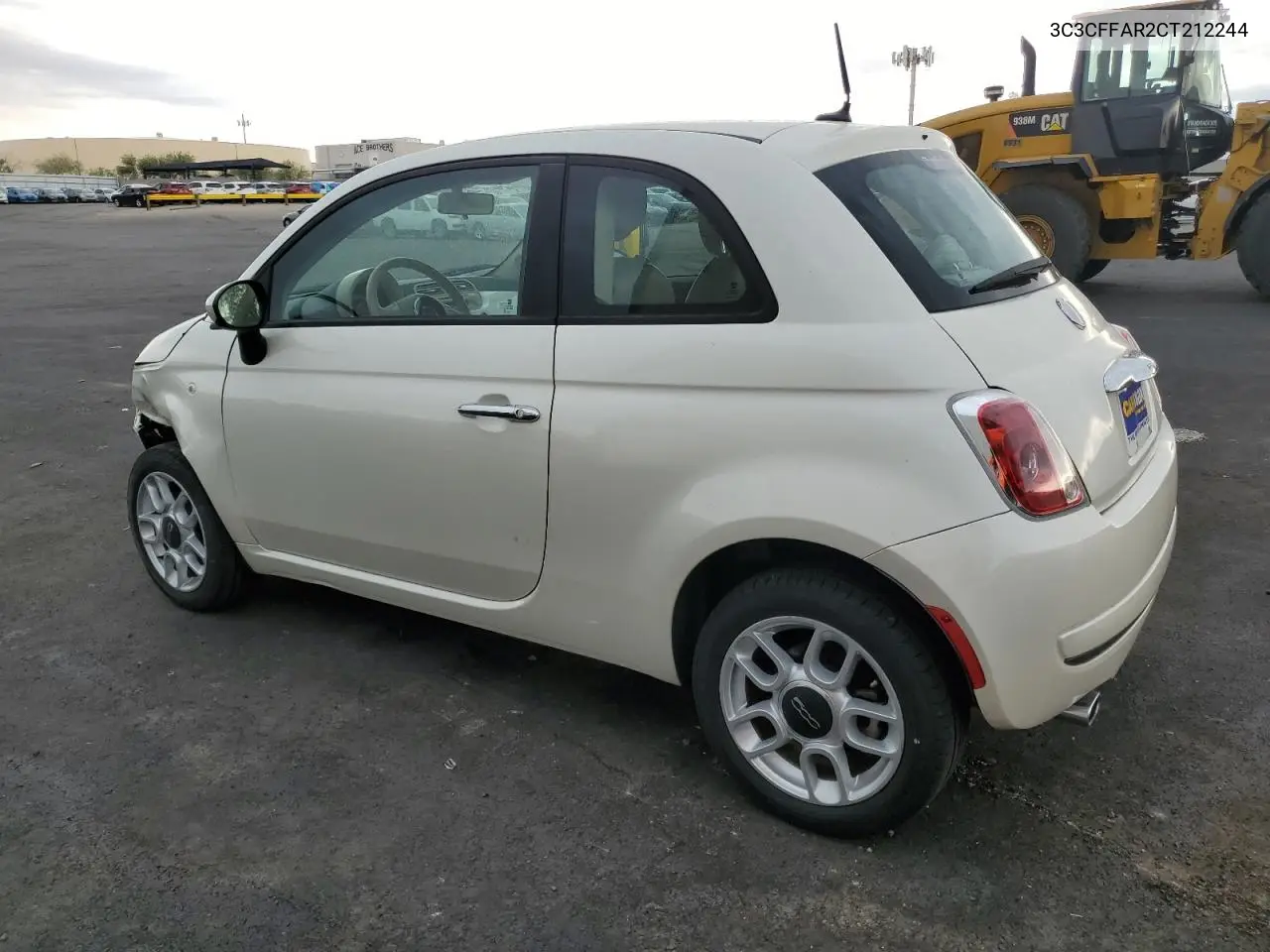 2012 Fiat 500 Pop VIN: 3C3CFFAR2CT212244 Lot: 63446645