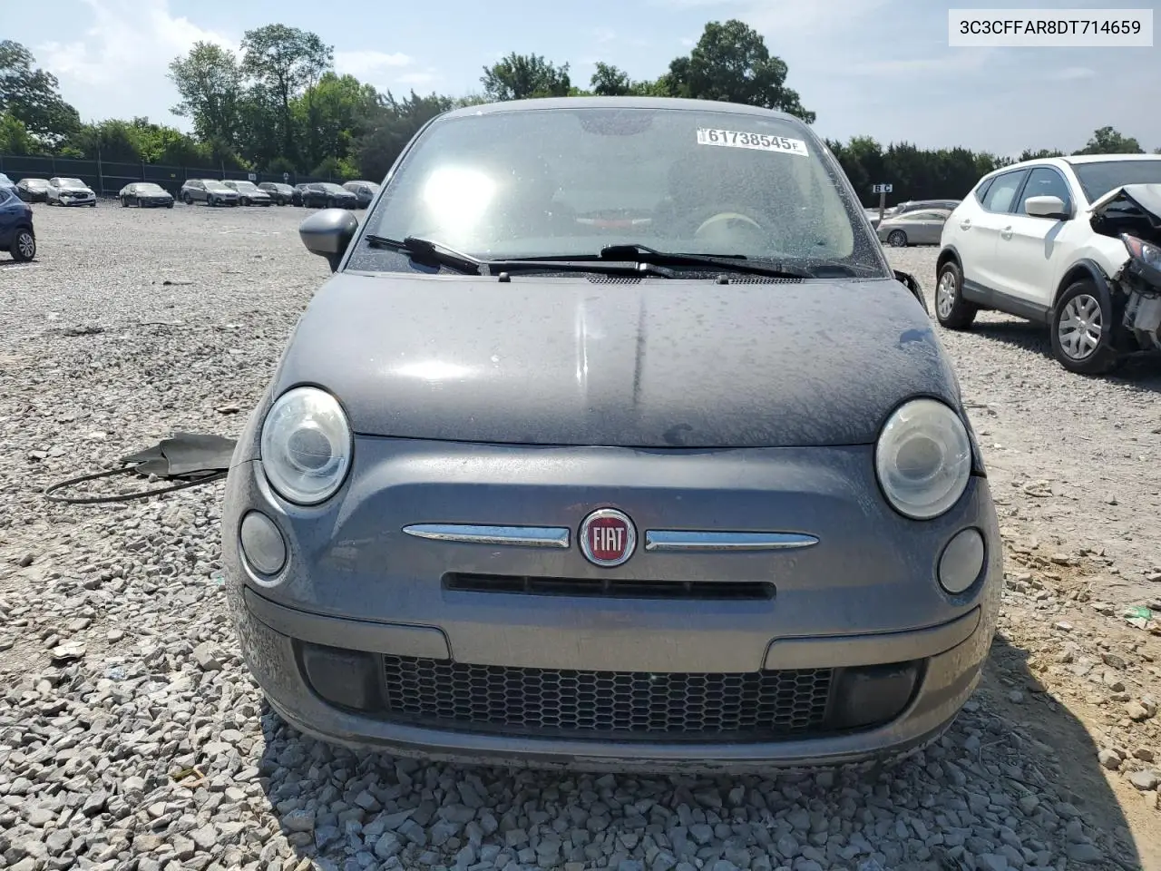 2013 Fiat 500 Pop VIN: 3C3CFFAR8DT714659 Lot: 61738545
