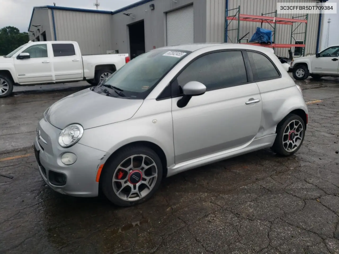 2013 Fiat 500 Sport VIN: 3C3CFFBR5DT709384 Lot: 62502455