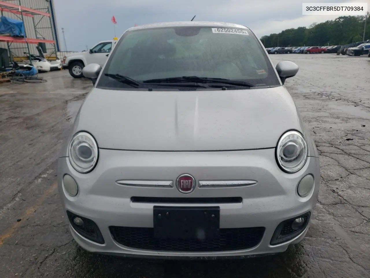 2013 Fiat 500 Sport VIN: 3C3CFFBR5DT709384 Lot: 62502455