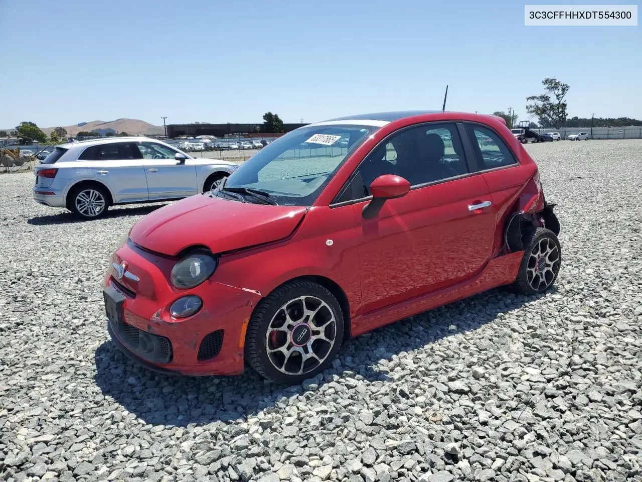 2013 Fiat 500 Sport VIN: 3C3CFFHHXDT554300 Lot: 63317865