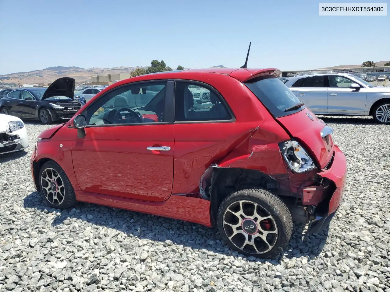 2013 Fiat 500 Sport VIN: 3C3CFFHHXDT554300 Lot: 63317865