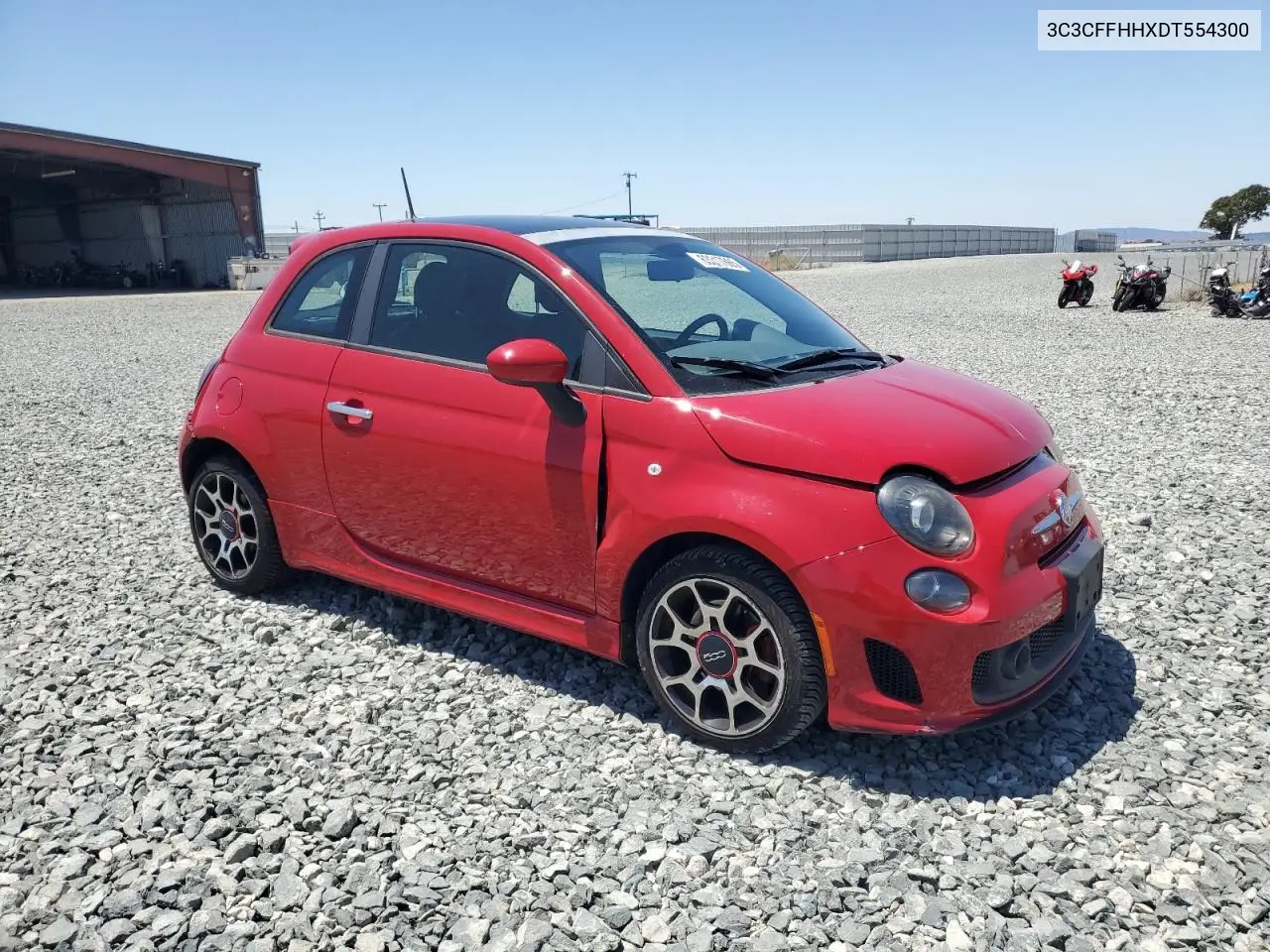 2013 Fiat 500 Sport VIN: 3C3CFFHHXDT554300 Lot: 63317865