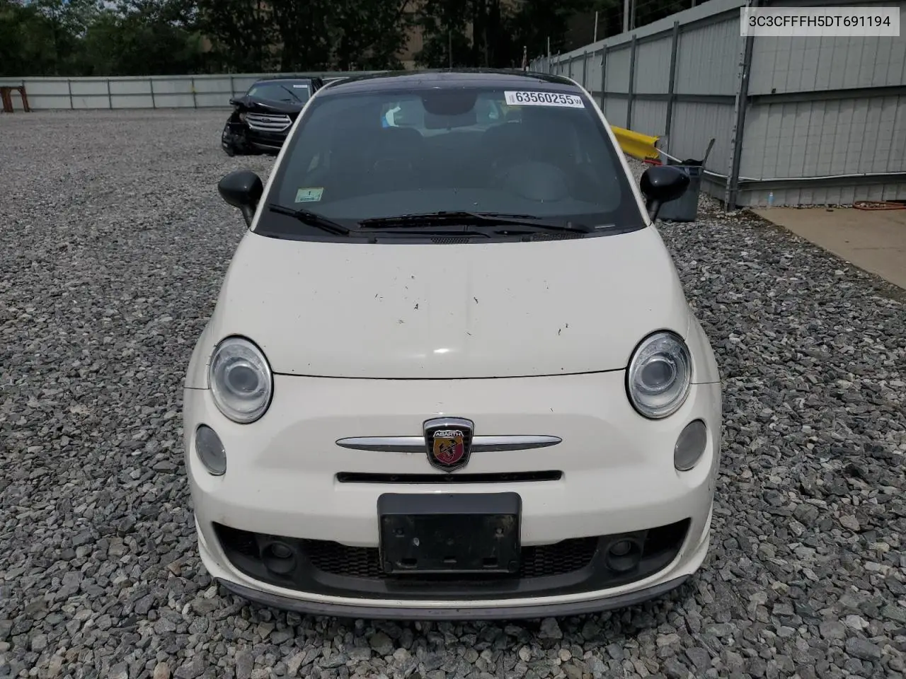 2013 Fiat 500 Abarth VIN: 3C3CFFFH5DT691194 Lot: 63560255