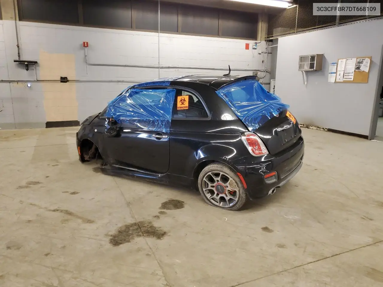 2013 Fiat 500 Sport VIN: 3C3CFFBR7DT668109 Lot: 76729524