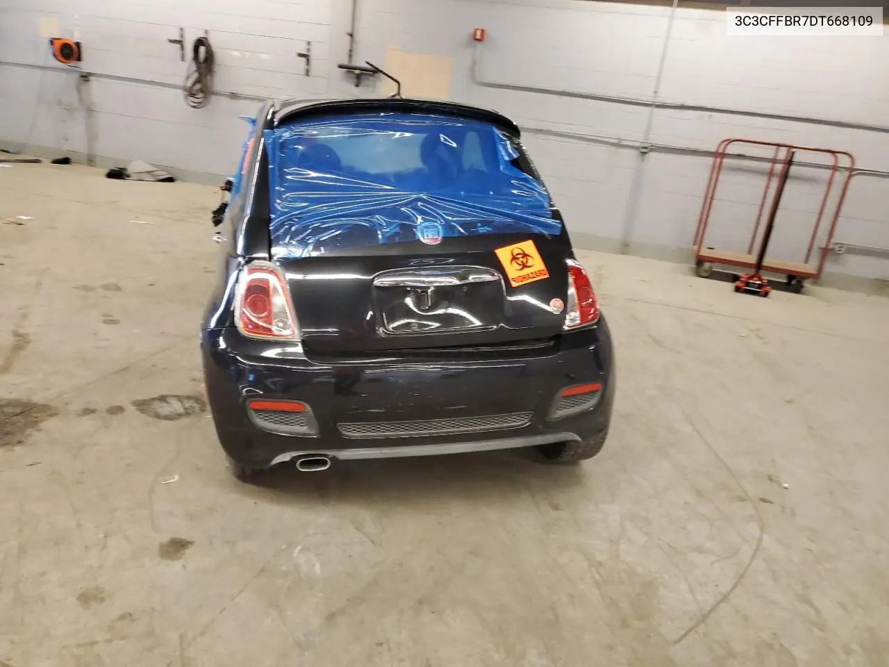 2013 Fiat 500 Sport VIN: 3C3CFFBR7DT668109 Lot: 76729524