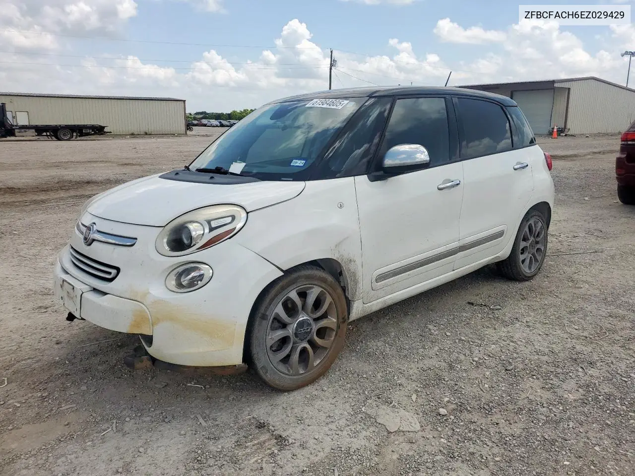 2014 Fiat 500L Lounge VIN: ZFBCFACH6EZ029429 Lot: 61984605