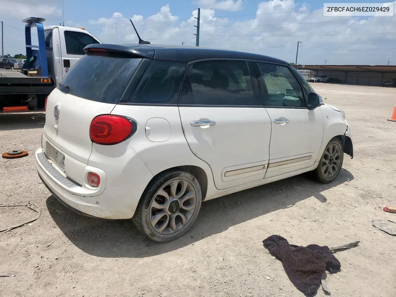 2014 Fiat 500L Lounge VIN: ZFBCFACH6EZ029429 Lot: 61984605