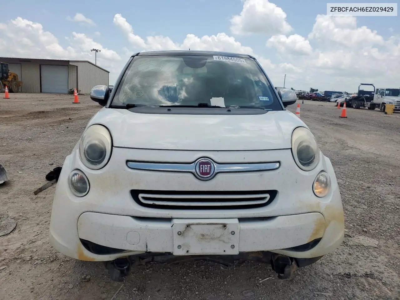 2014 Fiat 500L Lounge VIN: ZFBCFACH6EZ029429 Lot: 61984605