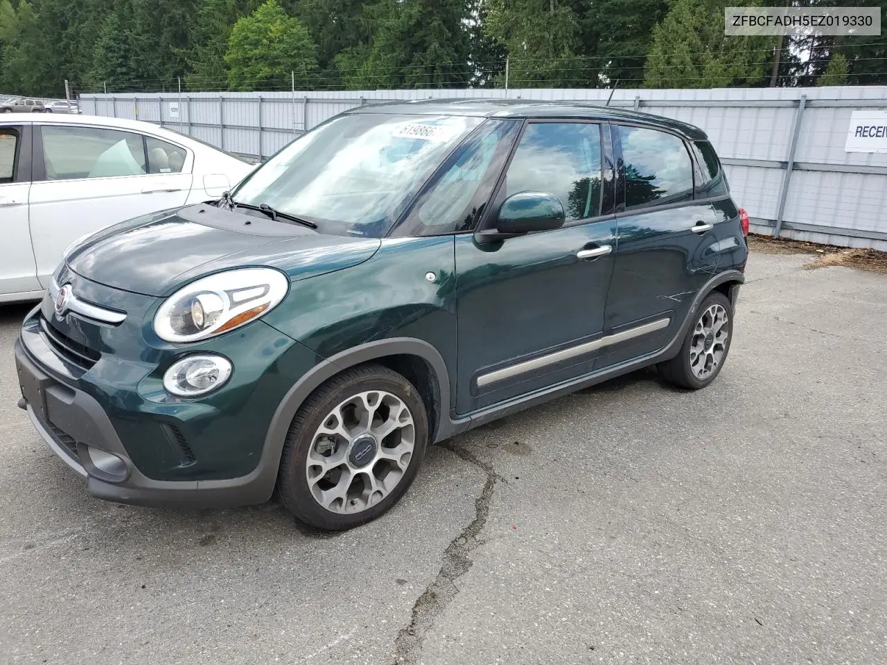 2014 Fiat 500L Trekking VIN: ZFBCFADH5EZ019330 Lot: 61986675
