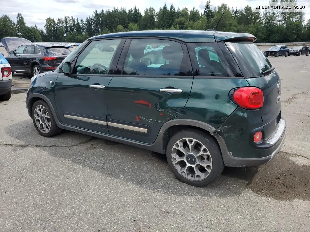 2014 Fiat 500L Trekking VIN: ZFBCFADH5EZ019330 Lot: 61986675