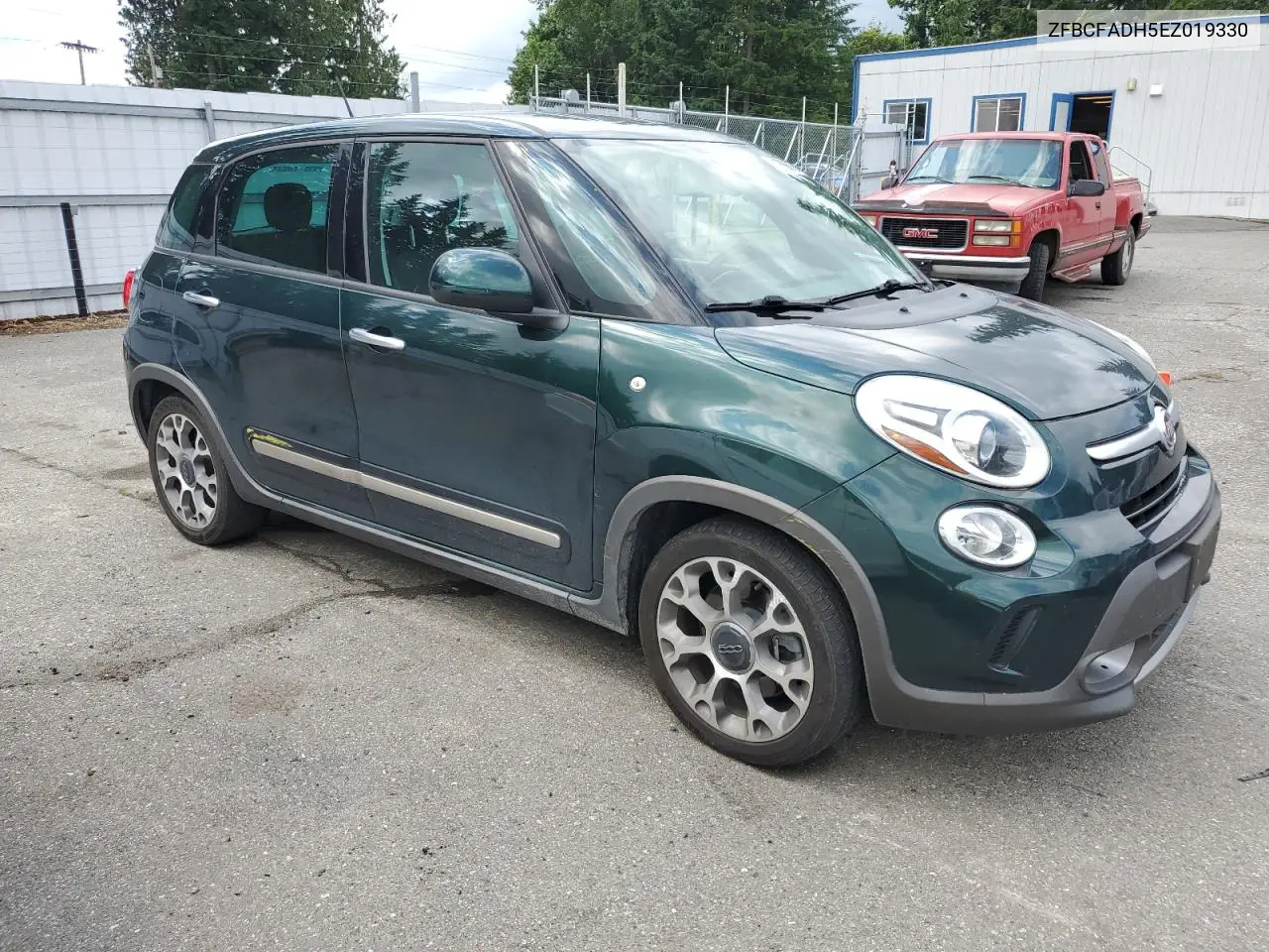 2014 Fiat 500L Trekking VIN: ZFBCFADH5EZ019330 Lot: 61986675
