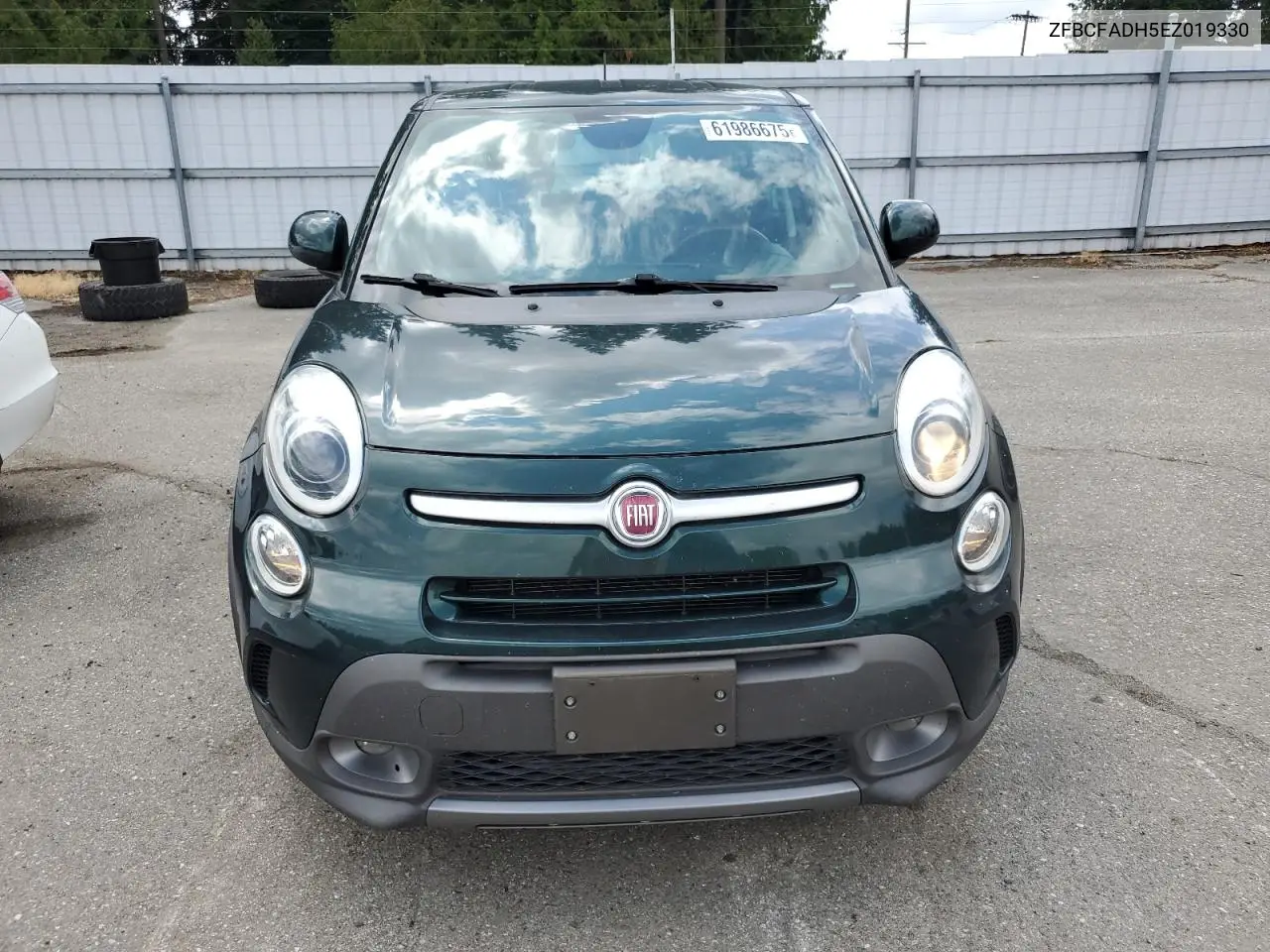 2014 Fiat 500L Trekking VIN: ZFBCFADH5EZ019330 Lot: 61986675