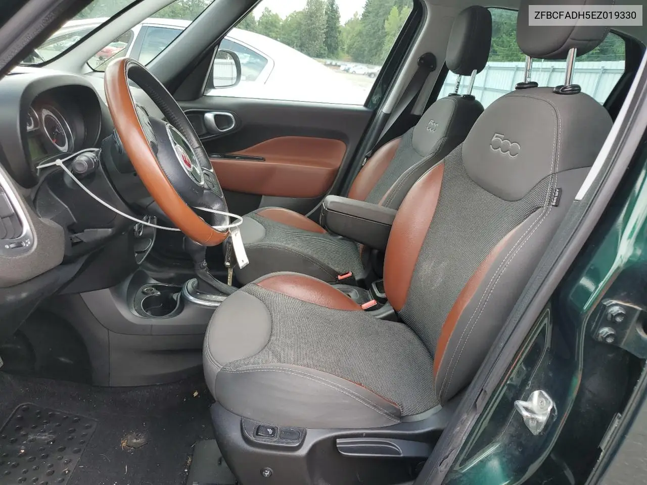 2014 Fiat 500L Trekking VIN: ZFBCFADH5EZ019330 Lot: 61986675
