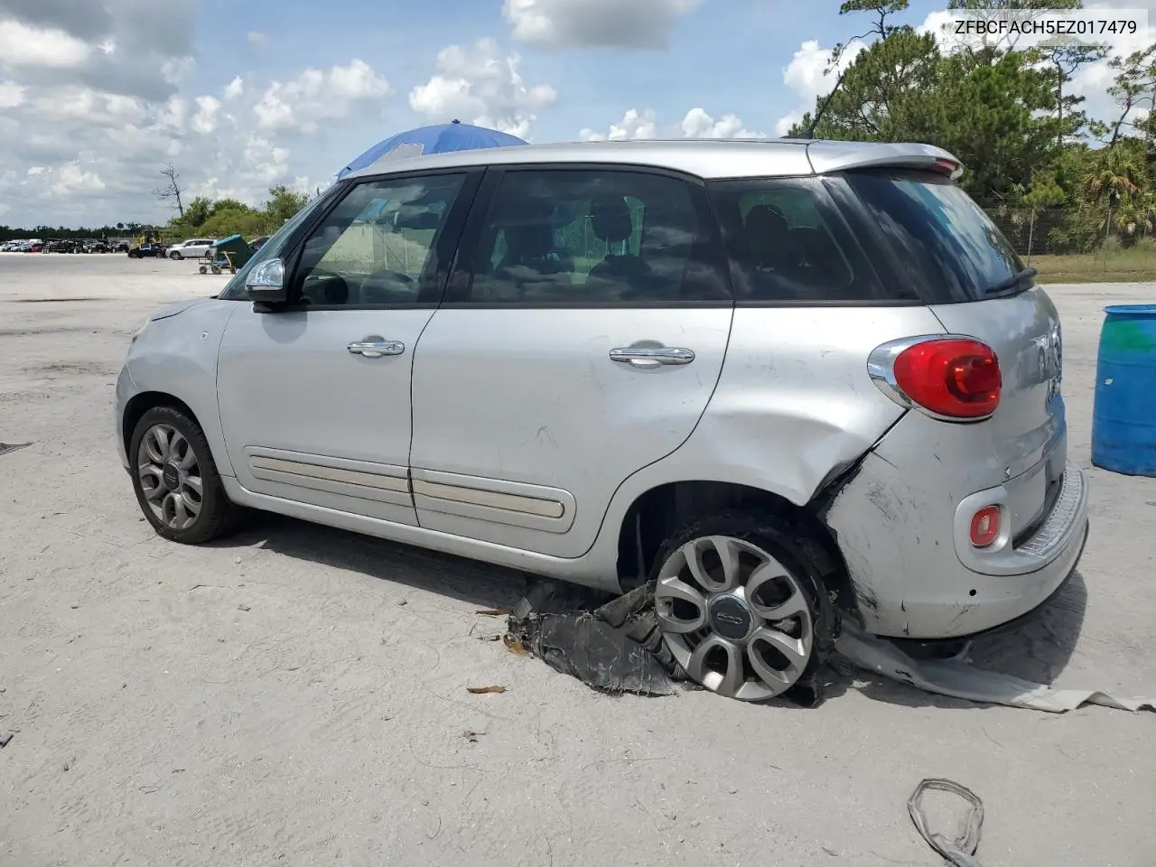2014 Fiat 500L Lounge VIN: ZFBCFACH5EZ017479 Lot: 62005845