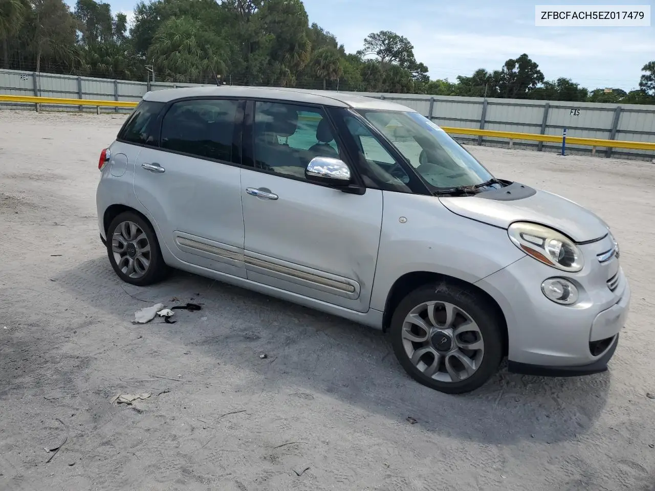 2014 Fiat 500L Lounge VIN: ZFBCFACH5EZ017479 Lot: 62005845