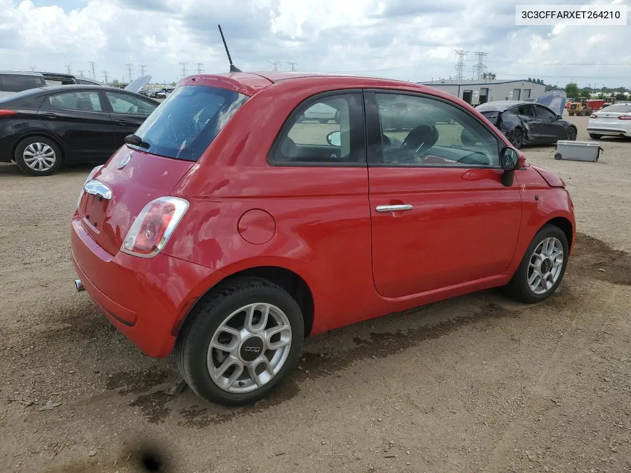 2014 Fiat 500 Pop VIN: 3C3CFFARXET264210 Lot: 62140225