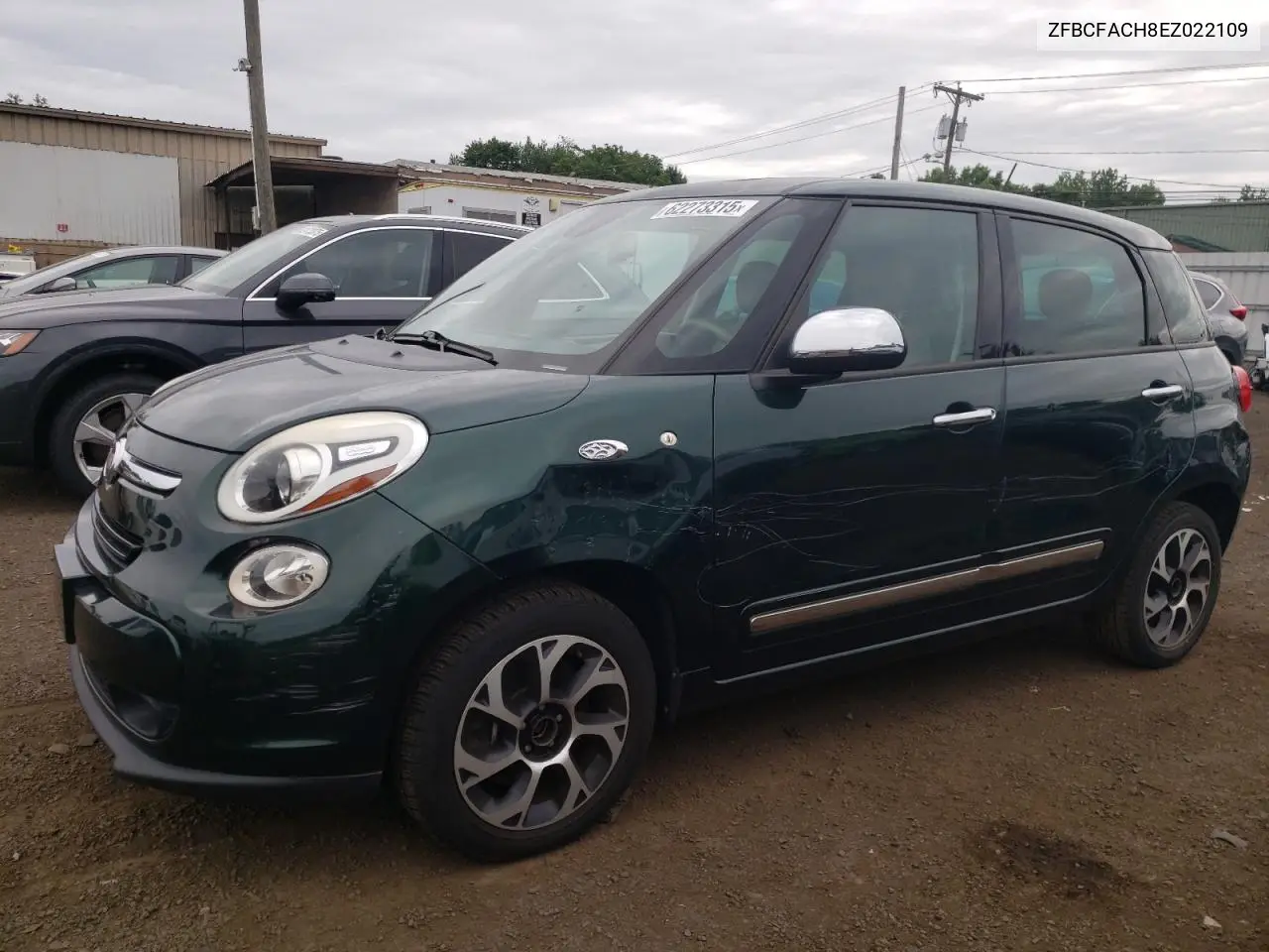 2014 Fiat 500L Lounge VIN: ZFBCFACH8EZ022109 Lot: 62273315