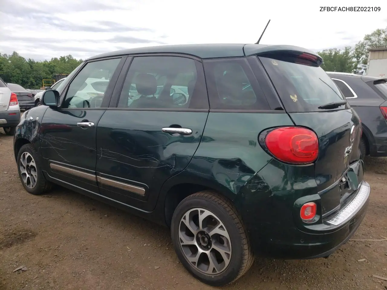 2014 Fiat 500L Lounge VIN: ZFBCFACH8EZ022109 Lot: 62273315