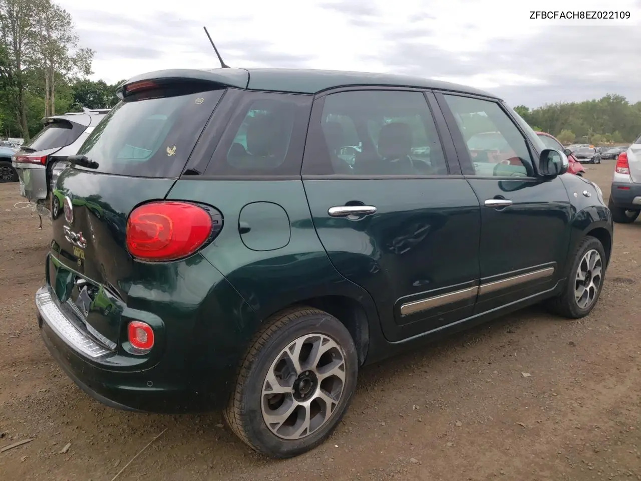 2014 Fiat 500L Lounge VIN: ZFBCFACH8EZ022109 Lot: 62273315