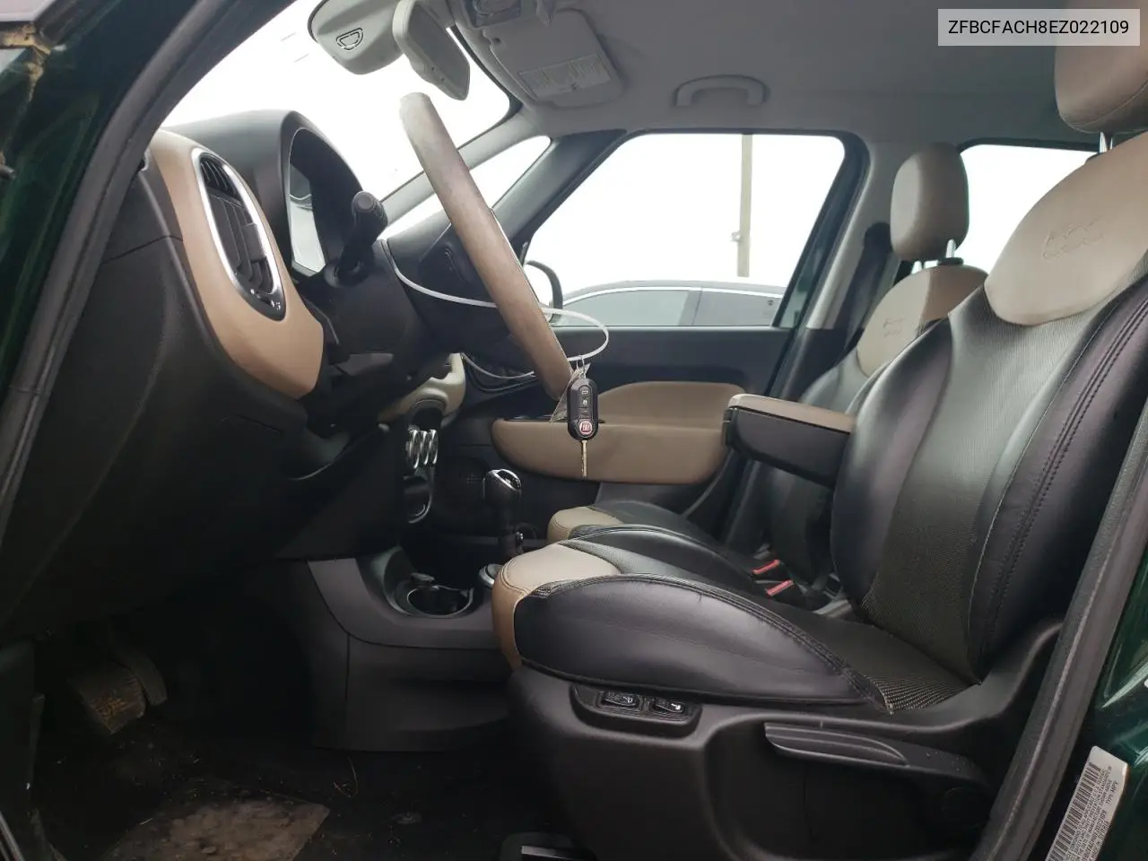 2014 Fiat 500L Lounge VIN: ZFBCFACH8EZ022109 Lot: 62273315
