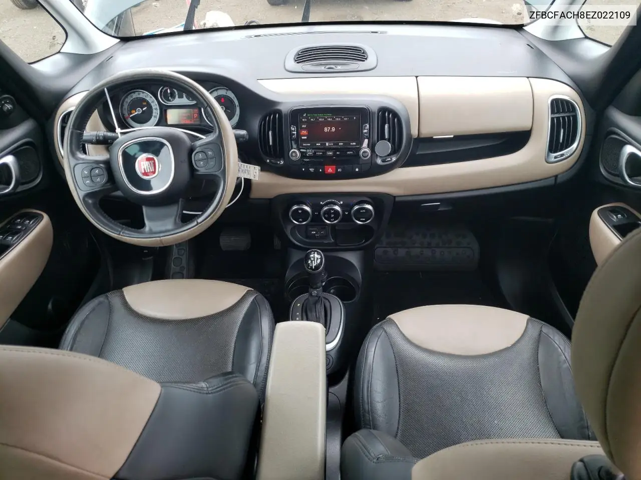 2014 Fiat 500L Lounge VIN: ZFBCFACH8EZ022109 Lot: 62273315