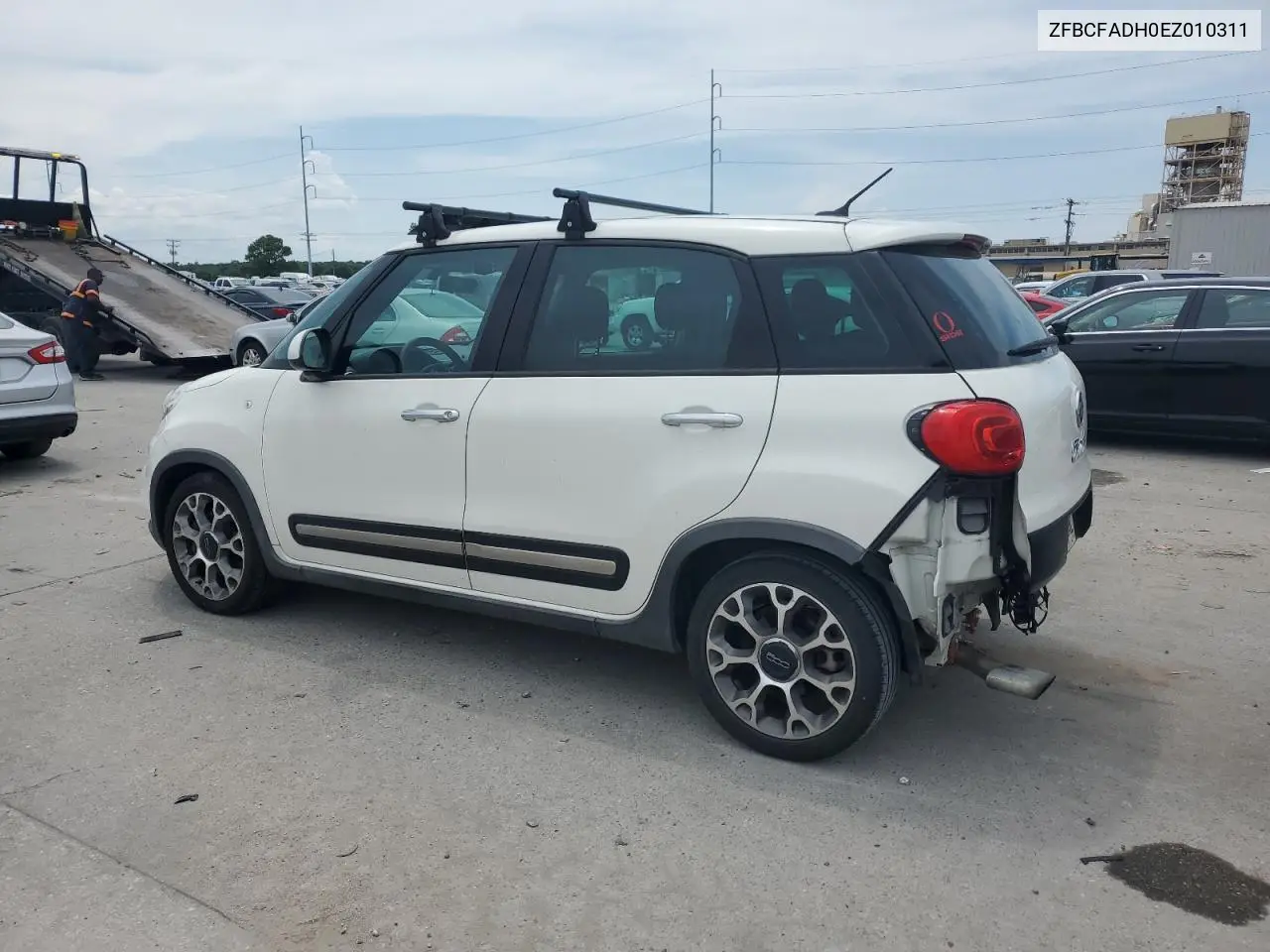 2014 Fiat 500L Trekking VIN: ZFBCFADH0EZ010311 Lot: 62334095