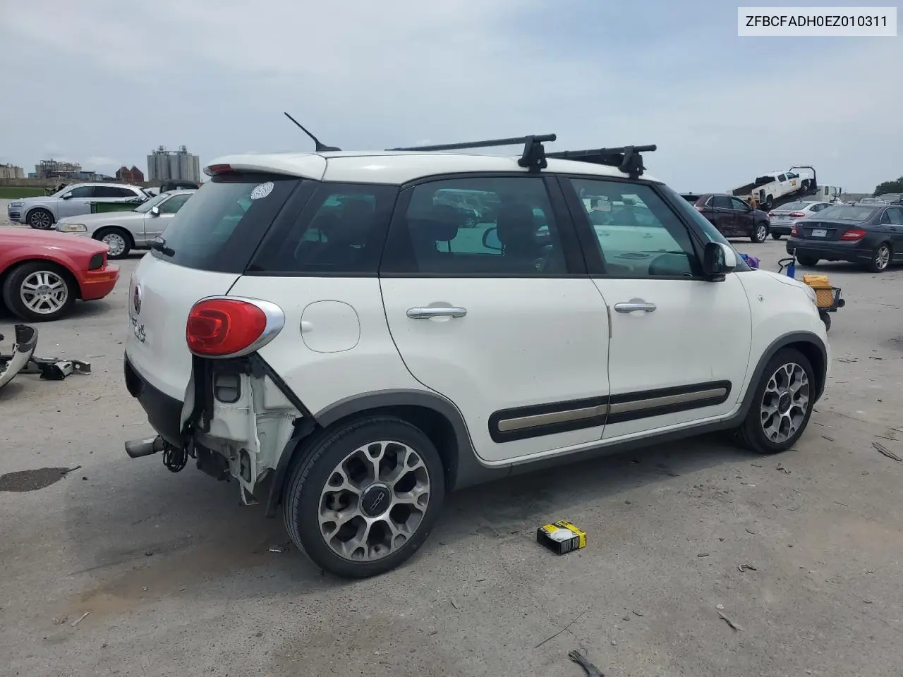 2014 Fiat 500L Trekking VIN: ZFBCFADH0EZ010311 Lot: 62334095