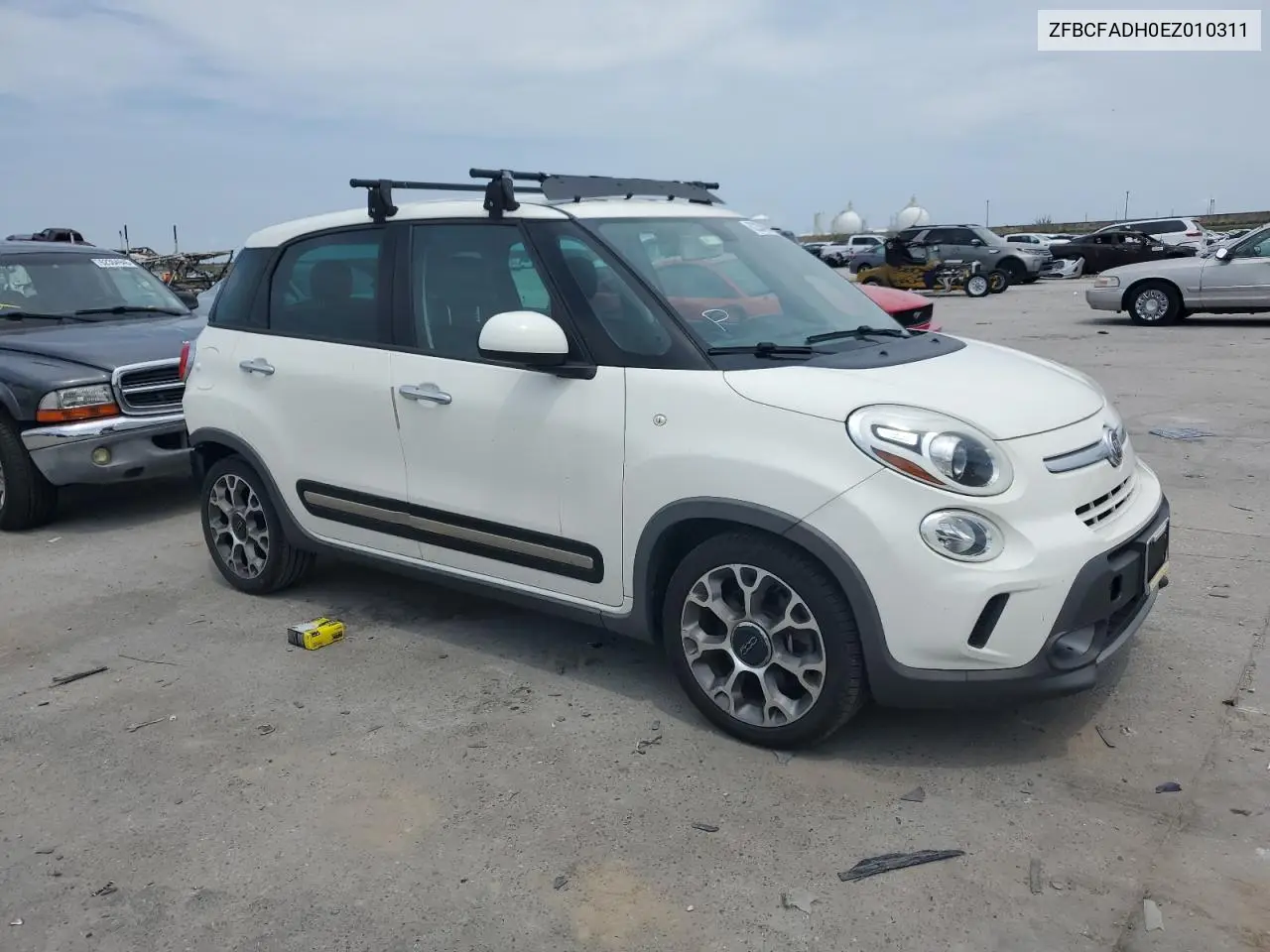 2014 Fiat 500L Trekking VIN: ZFBCFADH0EZ010311 Lot: 62334095
