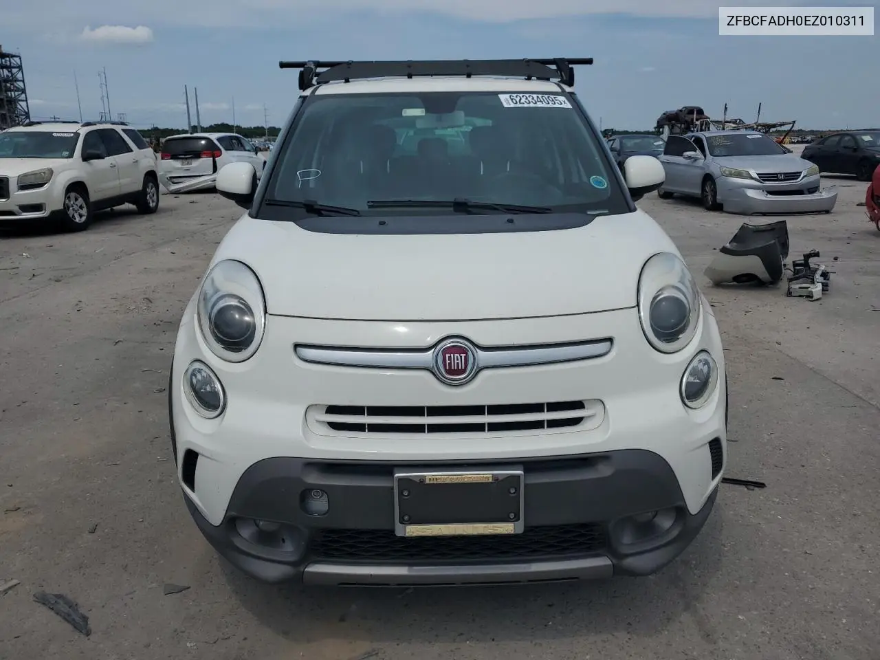 2014 Fiat 500L Trekking VIN: ZFBCFADH0EZ010311 Lot: 62334095