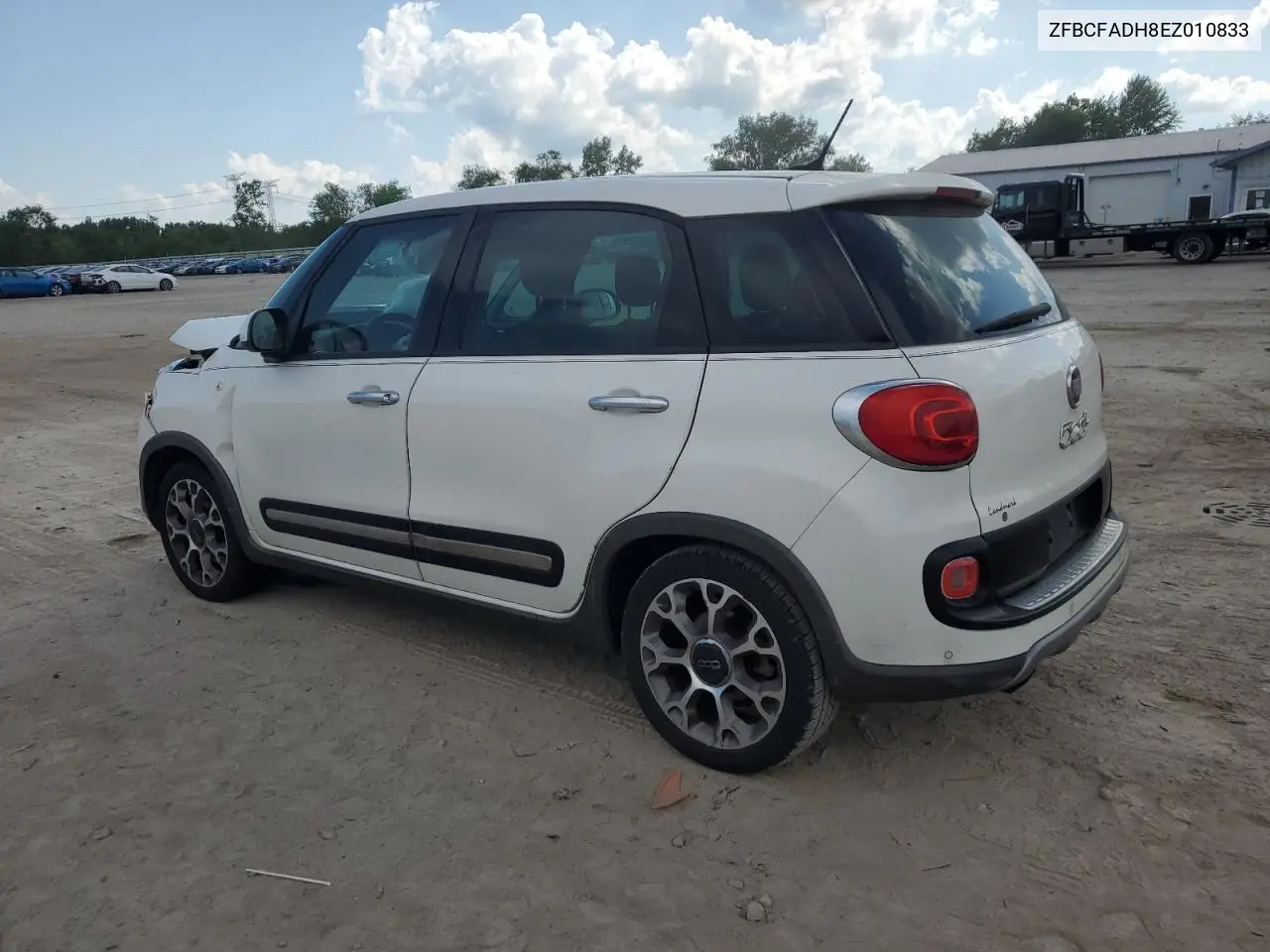 2014 Fiat 500L Trekking VIN: ZFBCFADH8EZ010833 Lot: 62406985