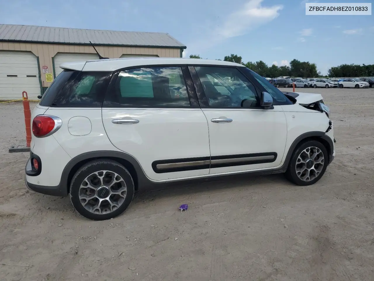2014 Fiat 500L Trekking VIN: ZFBCFADH8EZ010833 Lot: 62406985