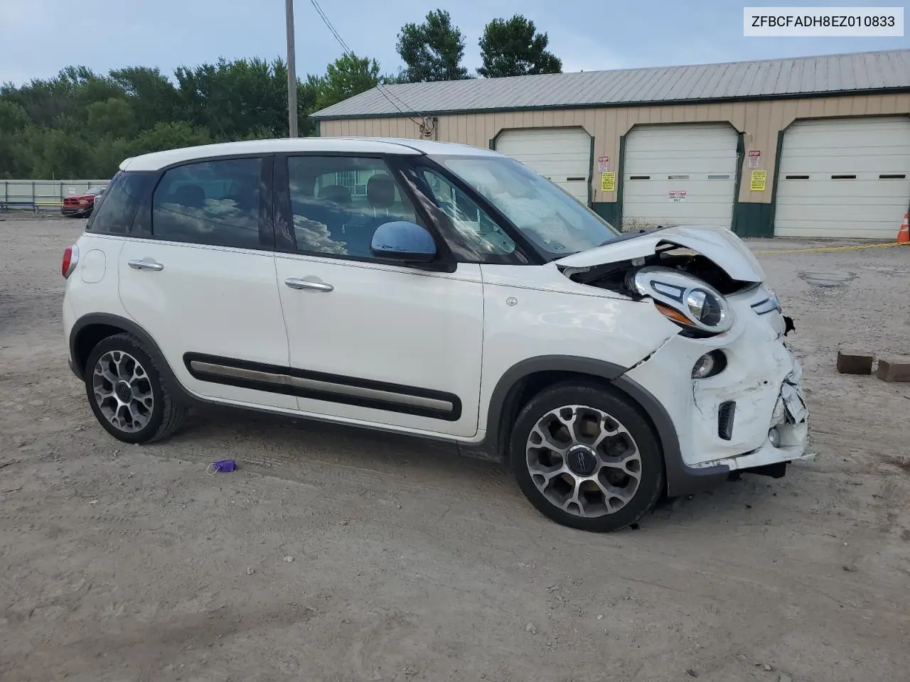 2014 Fiat 500L Trekking VIN: ZFBCFADH8EZ010833 Lot: 62406985