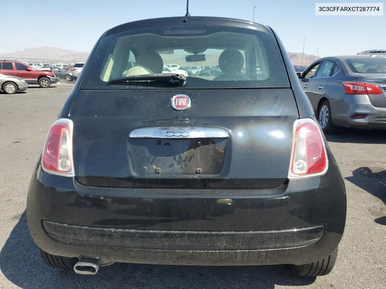 2014 Fiat 500 Pop VIN: 3C3CFFARXCT287774 Lot: 62565135