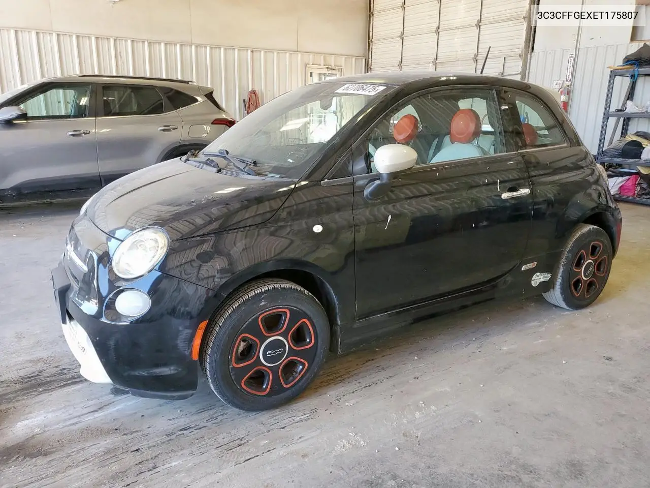 2014 Fiat 500 Electric VIN: 3C3CFFGEXET175807 Lot: 62706475
