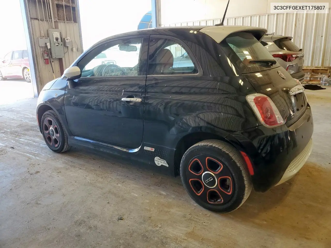 2014 Fiat 500 Electric VIN: 3C3CFFGEXET175807 Lot: 62706475