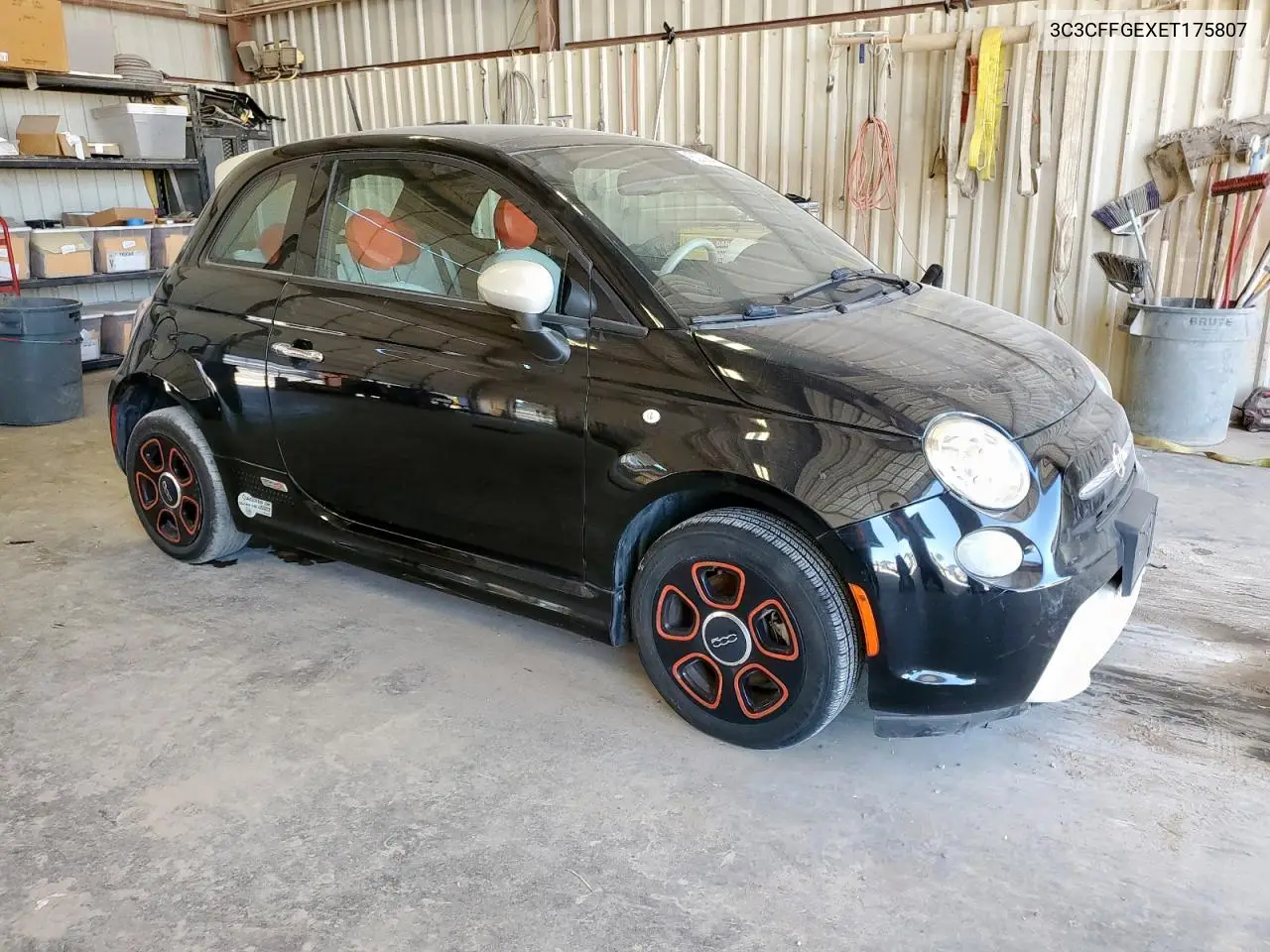 2014 Fiat 500 Electric VIN: 3C3CFFGEXET175807 Lot: 62706475