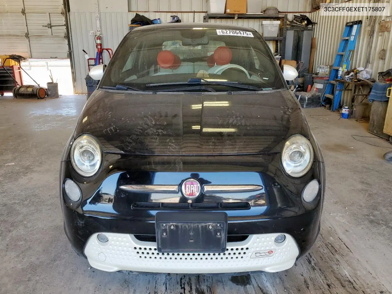 2014 Fiat 500 Electric VIN: 3C3CFFGEXET175807 Lot: 62706475