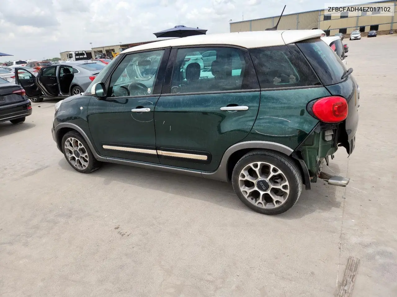 2014 Fiat 500L Trekking VIN: ZFBCFADH4EZ017102 Lot: 63233645