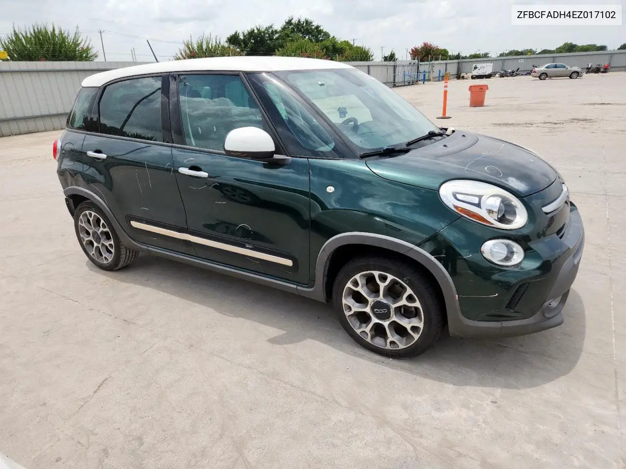 2014 Fiat 500L Trekking VIN: ZFBCFADH4EZ017102 Lot: 63233645