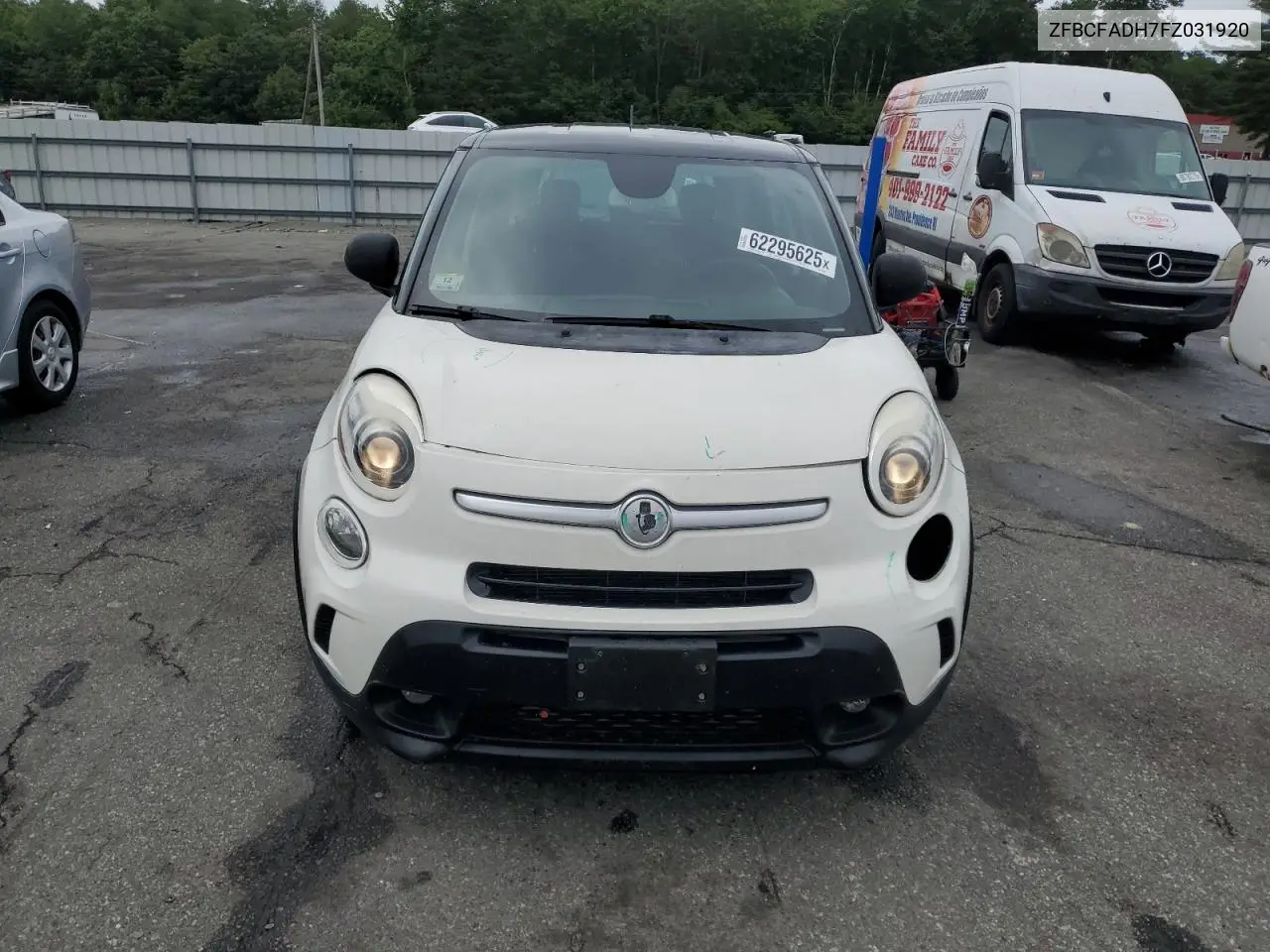 2015 Fiat 500L Trekking VIN: ZFBCFADH7FZ031920 Lot: 62295625