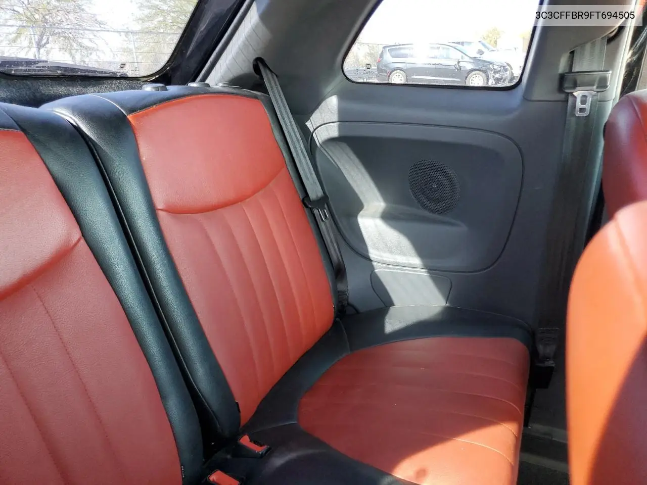 2015 Fiat 500 Sport VIN: 3C3CFFBR9FT694505 Lot: 62412335